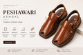 Pearl White Peshawari Chappal – Signature Collection