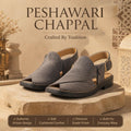 Men's Handmade Peshawari Chappal – Premium Suede Leather Sandals, Comfortable Traditional Footwear, Durable Handmade Stitching